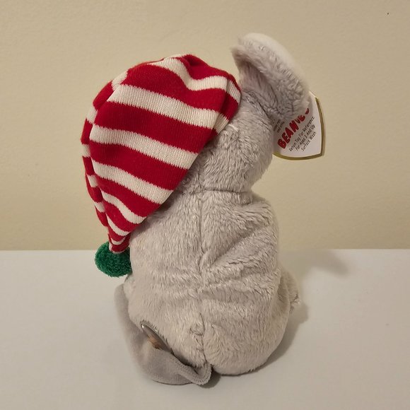 Ty Beanie Babies Flicker Mouse Plush Stuffed Animal Candle Christmas 2005 6" - Picture 4 of 6